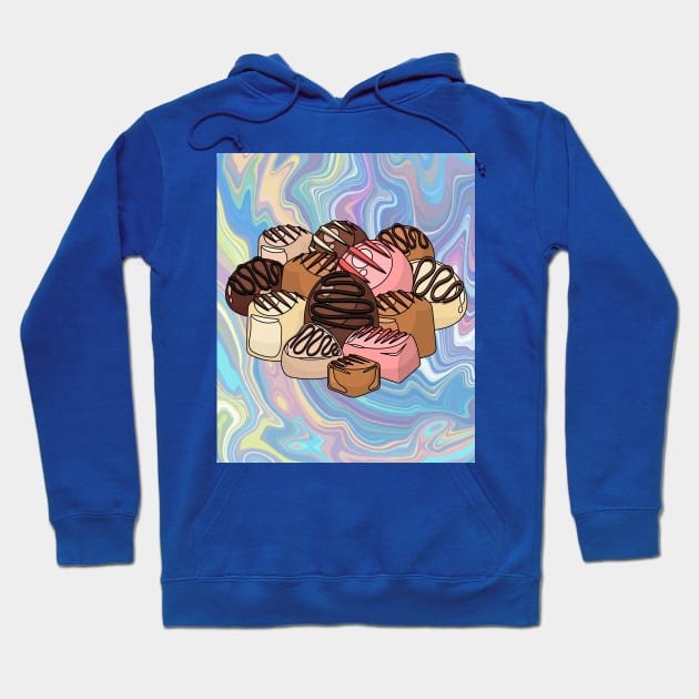 Sweet Temptation Surprise Chocolate Hoodie by flofin